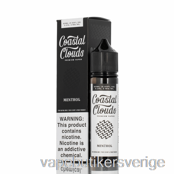 Vape Sverige Menthol - Coastal Clouds Co. - 60ml 3mg